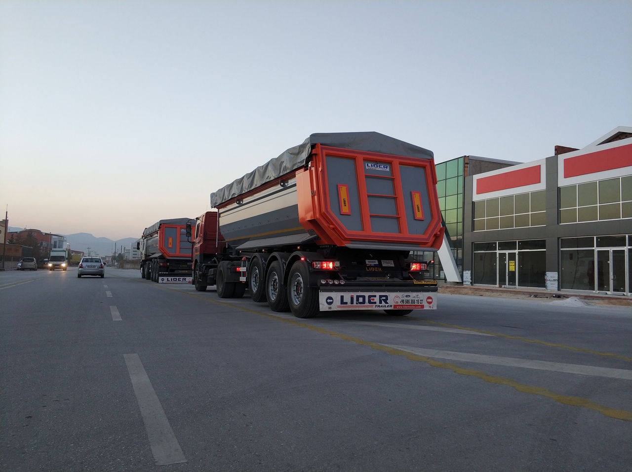 Semireboque basculante para transporte de madeiras nuevo LIDER 2024 MODELS YEAR NEW (MANUFACTURER COMPANY LIDER TRAILER & TANKER: foto 10