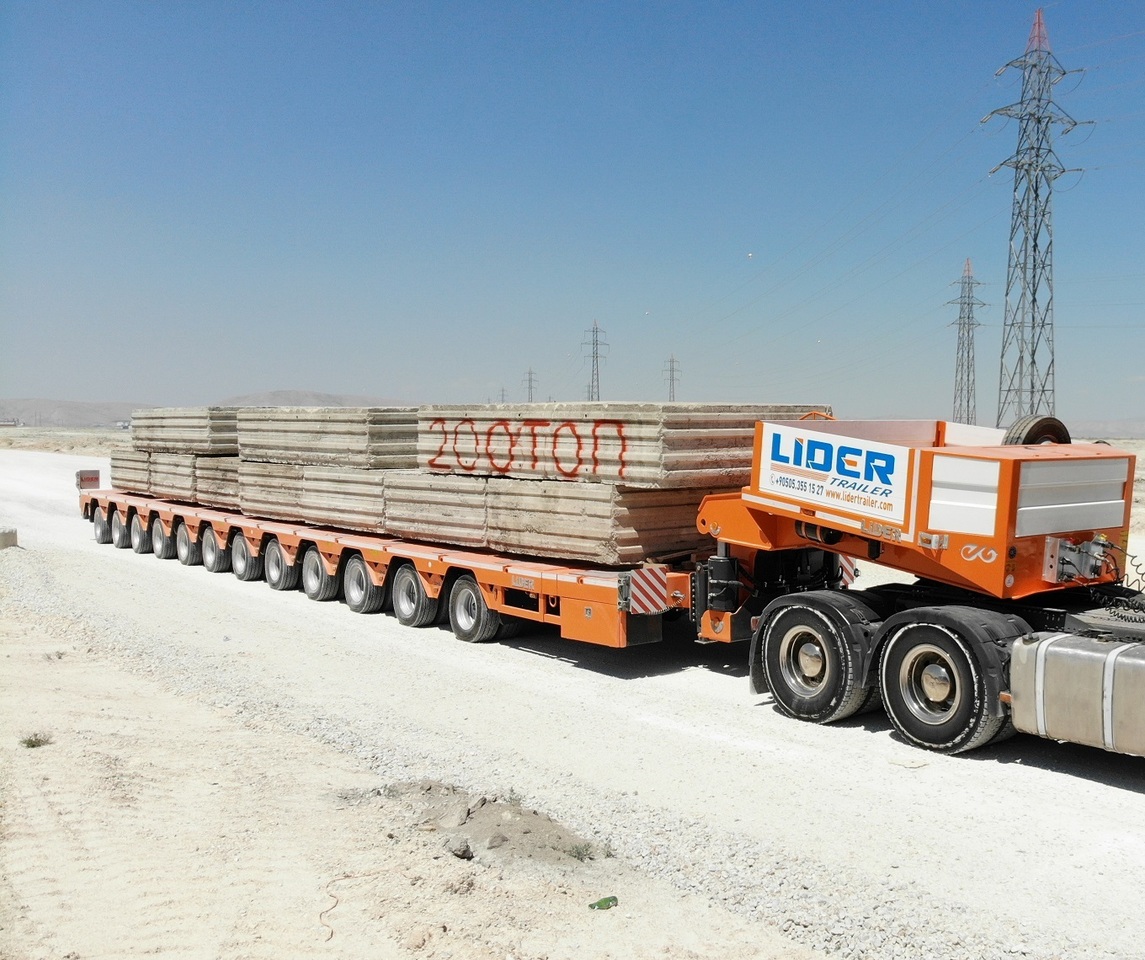 Semireboque baixa nuevo LIDER 2025 Model 200 TONS CAPACITY New Productions Directly From Manufacture: foto 11