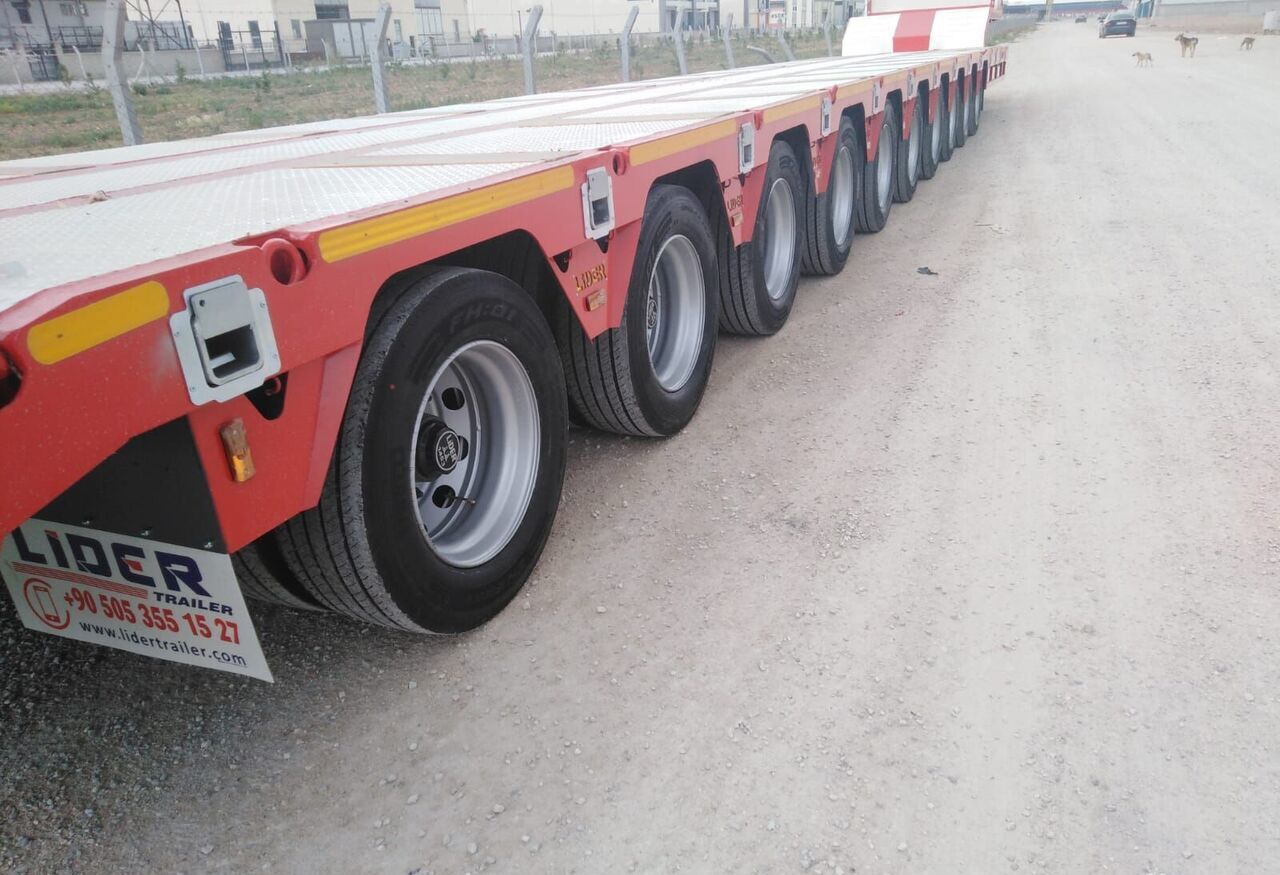 Semireboque baixa nuevo LIDER 2025 model 150 Tons capacity Lowbed semi trailer: foto 10