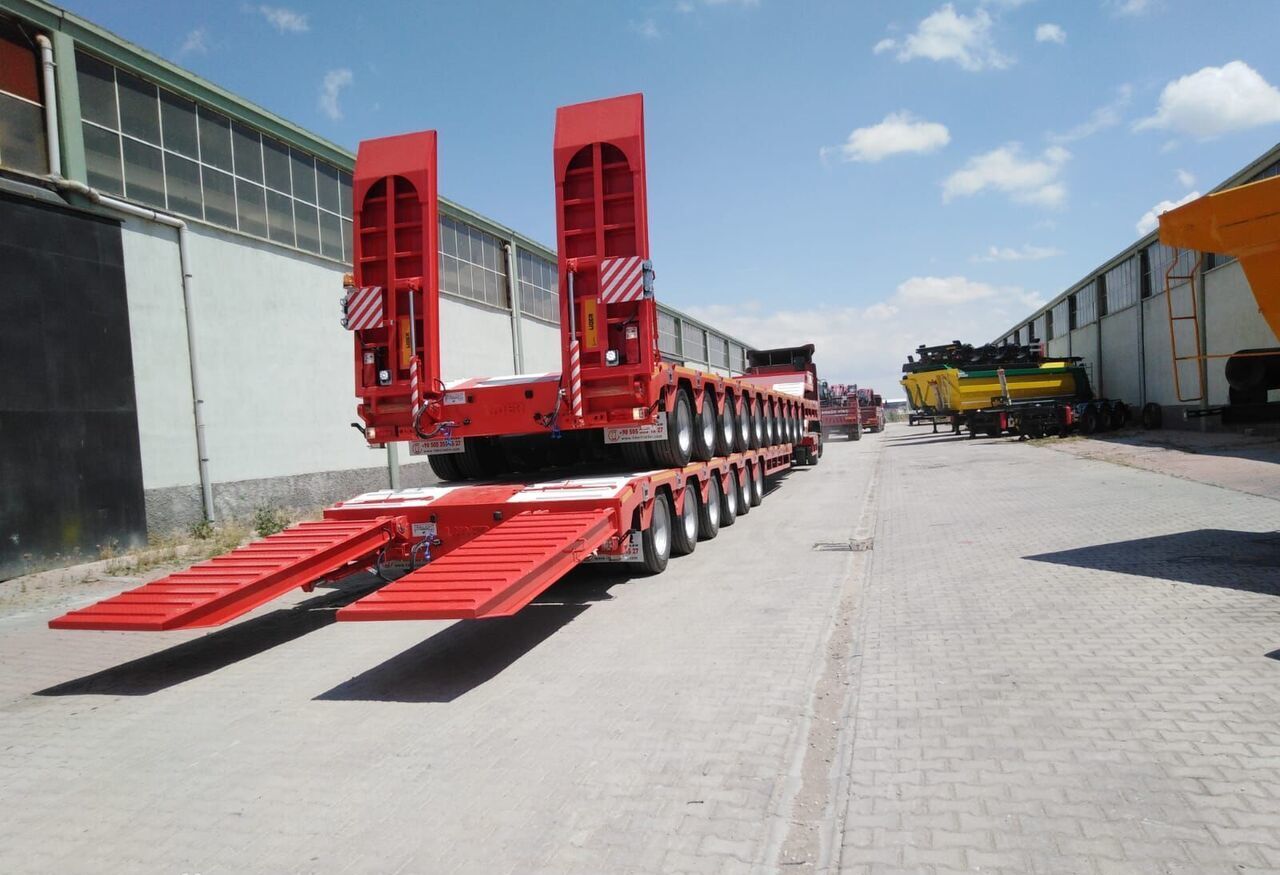 Semireboque baixa nuevo LIDER 2025 model 150 Tons capacity Lowbed semi trailer: foto 12