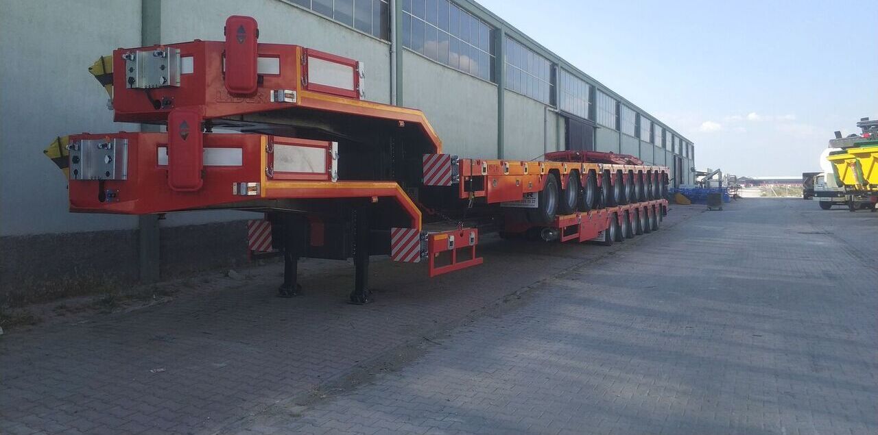 Semireboque baixa nuevo LIDER 2025 model 150 Tons capacity Lowbed semi trailer: foto 7