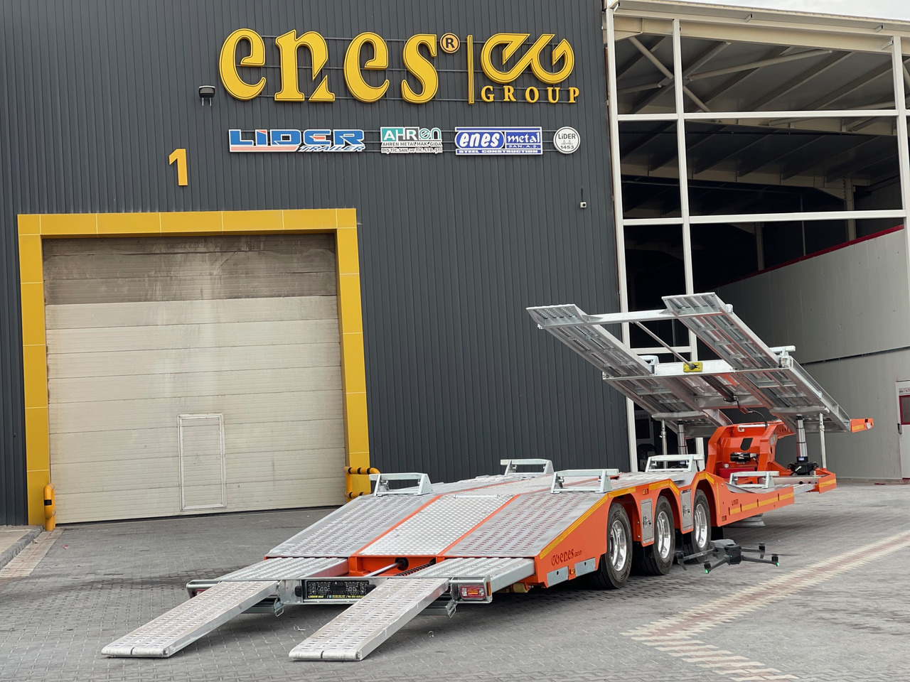 Semireboque transporte de veículos para transporte de máquinas pesadas nuevo LIDER LIDER NEW 2025 MODEL Car Carrier: foto 10