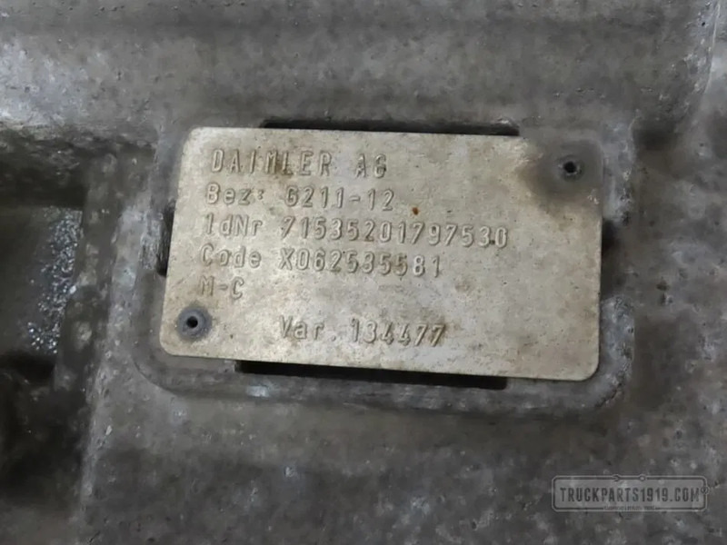 Mercedes-Benz 0012603600 Versnellingsbak G211-12 MB MP4 - Caixa de câmbio de Caminhão: foto 3 Mercedes-Benz 0012603600 Versnellingsbak G211-12 MB MP4 - Caixa de câmbio de Caminhão: foto 3