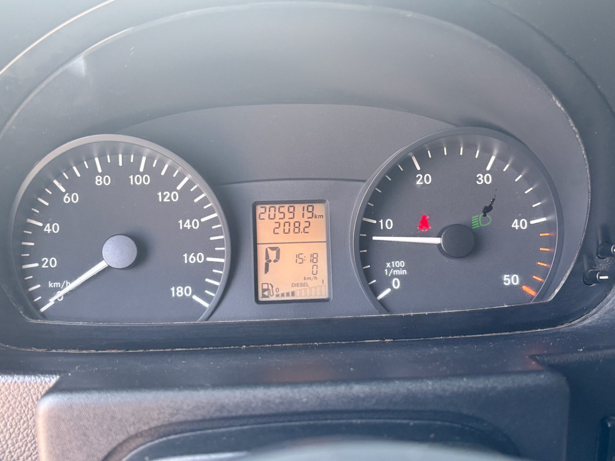 Furgão caixa aberta, Carrinha cabine dupla MERCEDES 316 CDI: foto 15