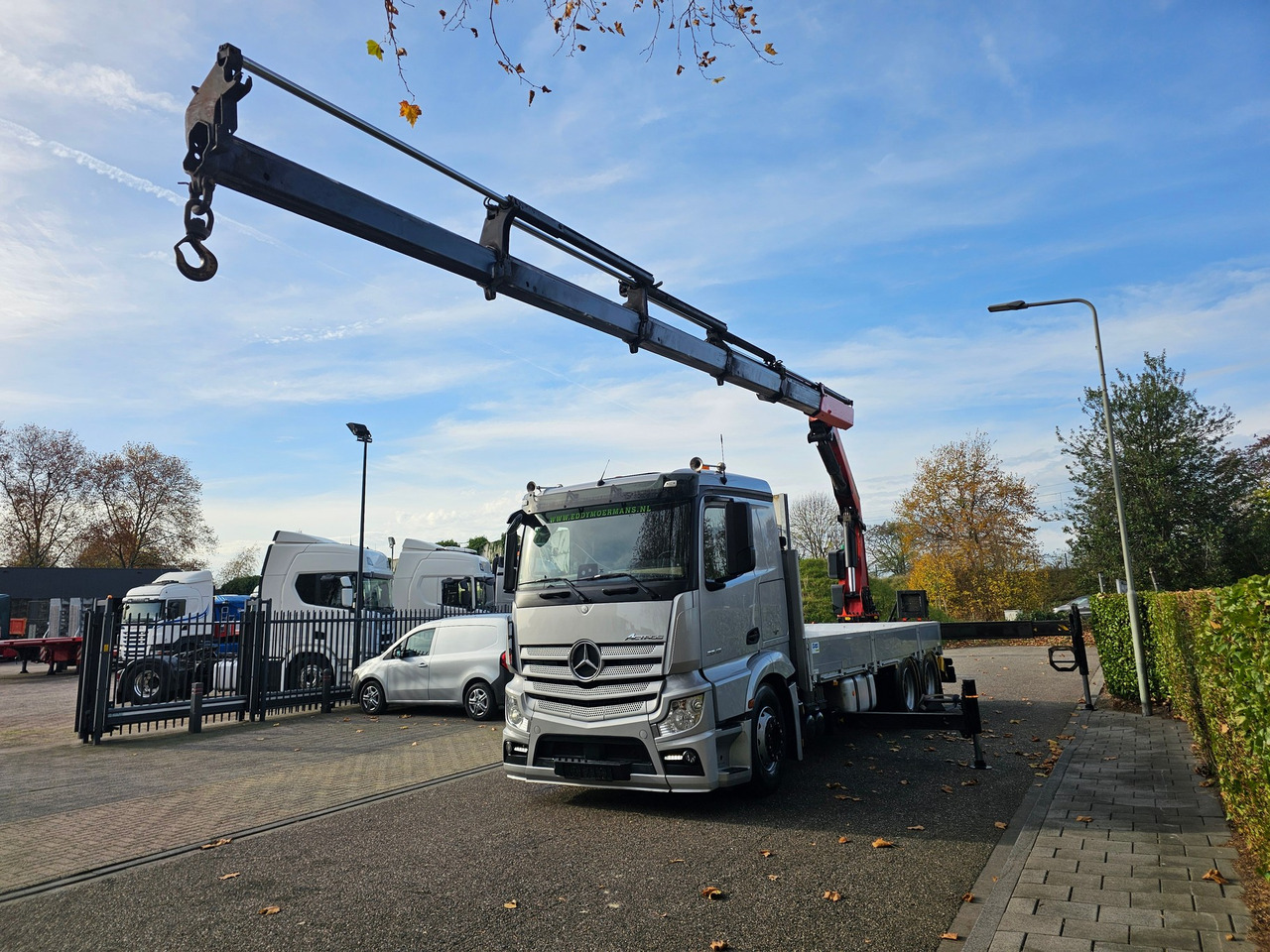 Mercedes Benz Actros 2645 6x4 - Camião de caixa aberta/ Plataforma, Caminhão grua: foto 3 Mercedes Benz Actros 2645 6x4 - Camião de caixa aberta/ Plataforma, Caminhão grua: foto 3