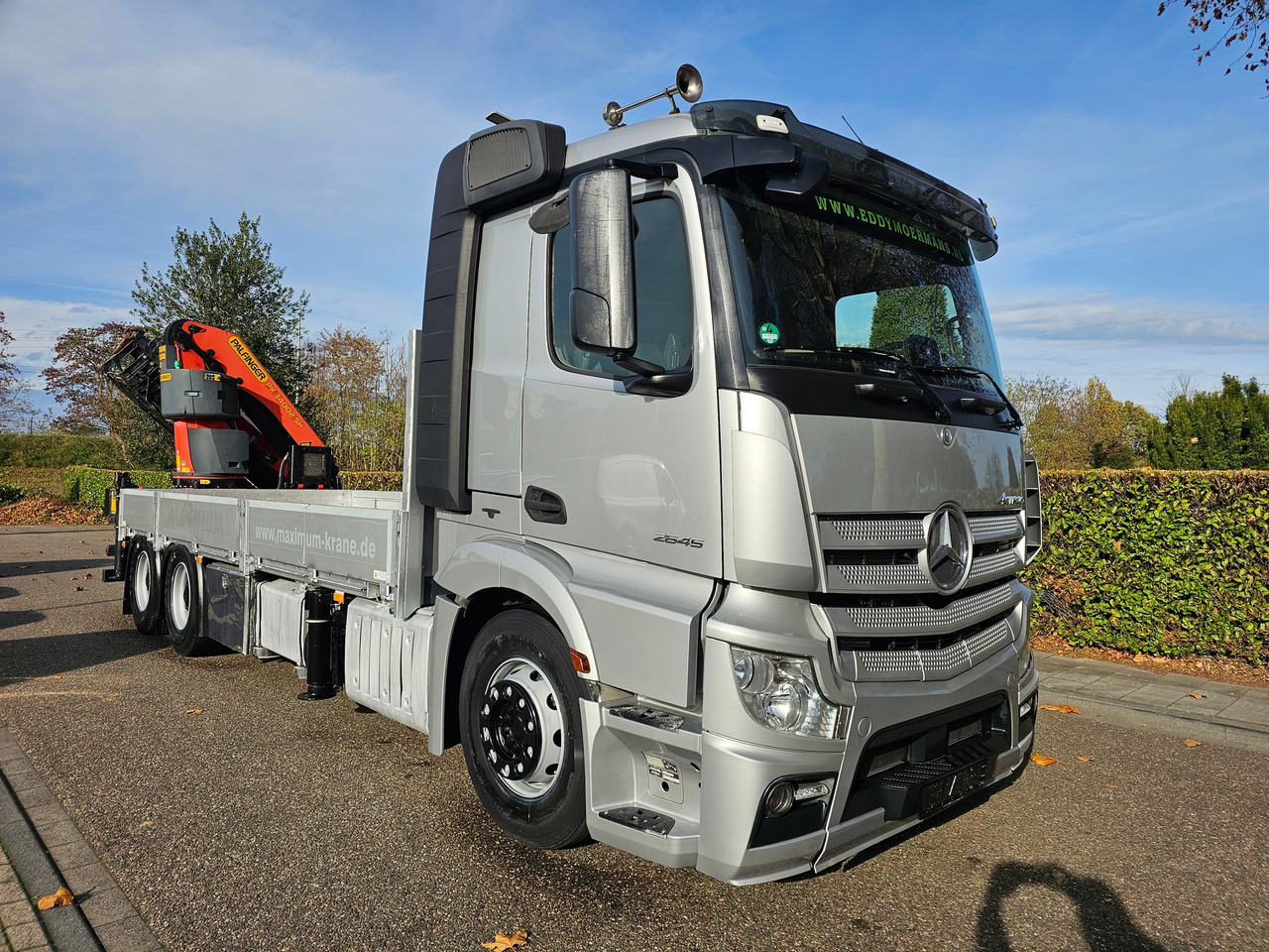 Mercedes Benz Actros 2645 6x4 - Camião de caixa aberta/ Plataforma, Caminhão grua: foto 5 Mercedes Benz Actros 2645 6x4 - Camião de caixa aberta/ Plataforma, Caminhão grua: foto 5