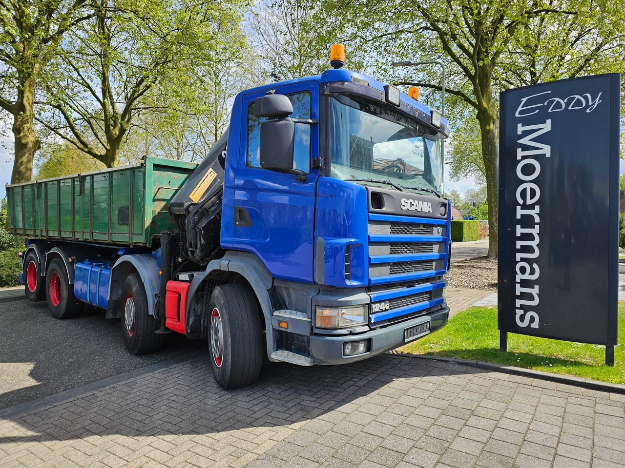 Scania R 124G 420 8x2 - Caminhão grua: foto 1 Scania R 124G 420 8x2 - Caminhão grua: foto 1