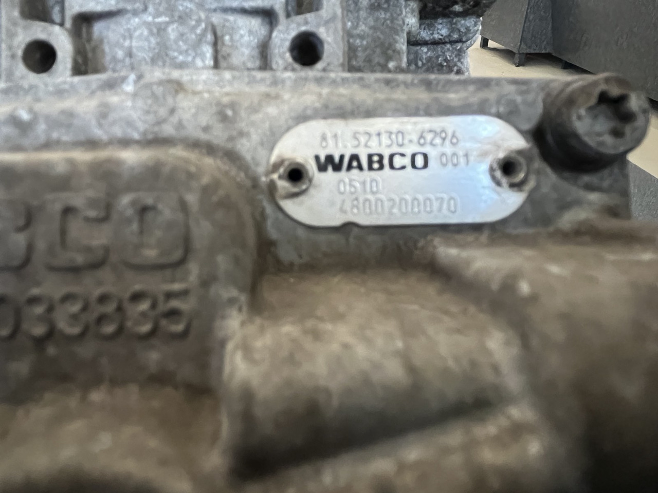 Peças de freio de Caminhão FOOT BRAKE VALVE ELECTRONIC BRAKE SYSTEM MAN TGM-TGL: foto 6