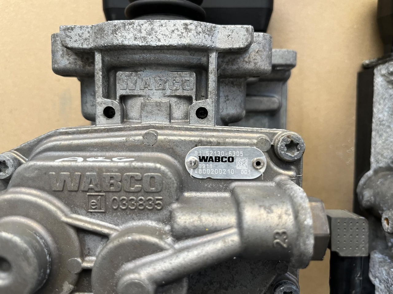 Peças de freio de Caminhão FOOT BRAKE VALVE ELECTRONIC BRAKE SYSTEM MAN TGM-TGL: foto 8