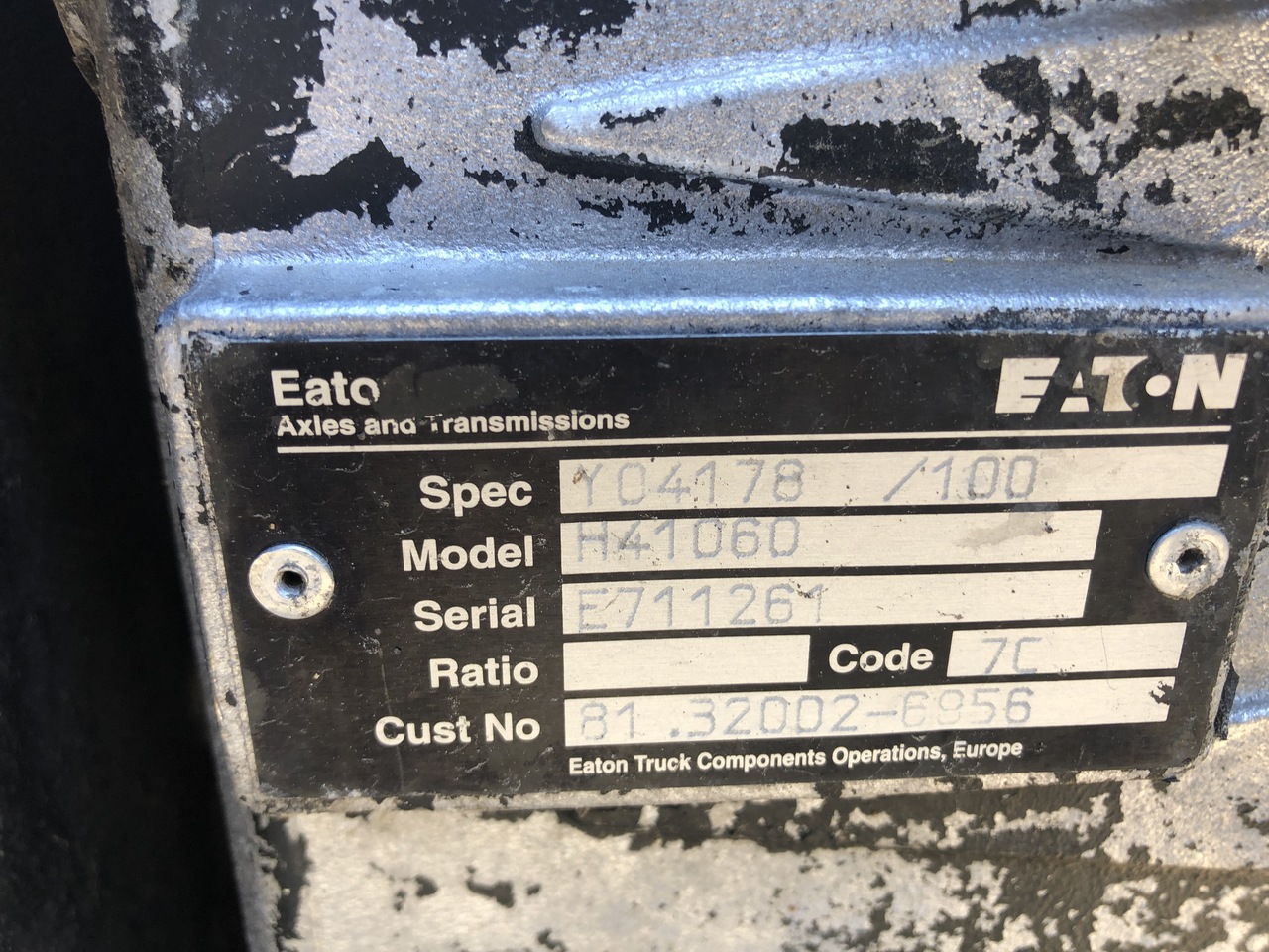 MAN EATON FSO5206B AND Y04178 - Caixa de câmbio: foto 5 MAN EATON FSO5206B AND Y04178 - Caixa de câmbio: foto 5