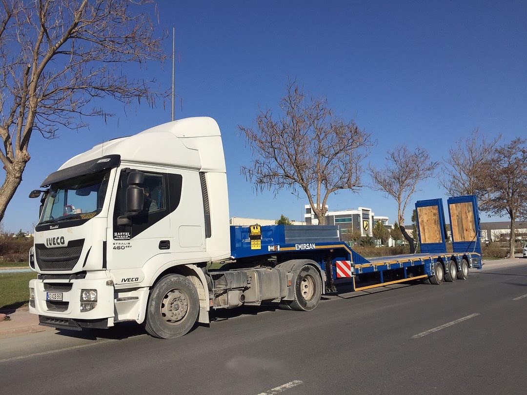 EMIRSAN 3 AXLE EXTENDABLE PLATFORM LOWBED - Semireboque baixa: foto 2 EMIRSAN 3 AXLE EXTENDABLE PLATFORM LOWBED - Semireboque baixa: foto 2