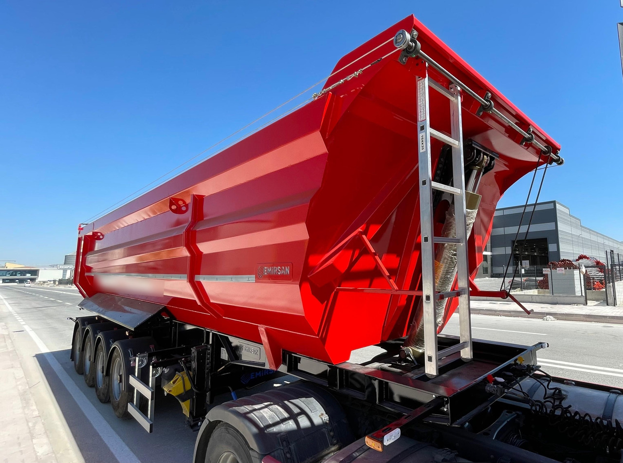 EMIRSAN SELF-STEERING, 4 AXLE U TYPE TIPPER - Semireboque basculante: foto 1 EMIRSAN SELF-STEERING, 4 AXLE U TYPE TIPPER - Semireboque basculante: foto 1