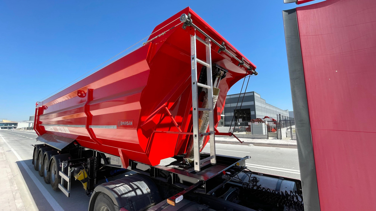 EMIRSAN SELF-STEERING, 4 AXLE U TYPE TIPPER - Semireboque basculante: foto 3 EMIRSAN SELF-STEERING, 4 AXLE U TYPE TIPPER - Semireboque basculante: foto 3
