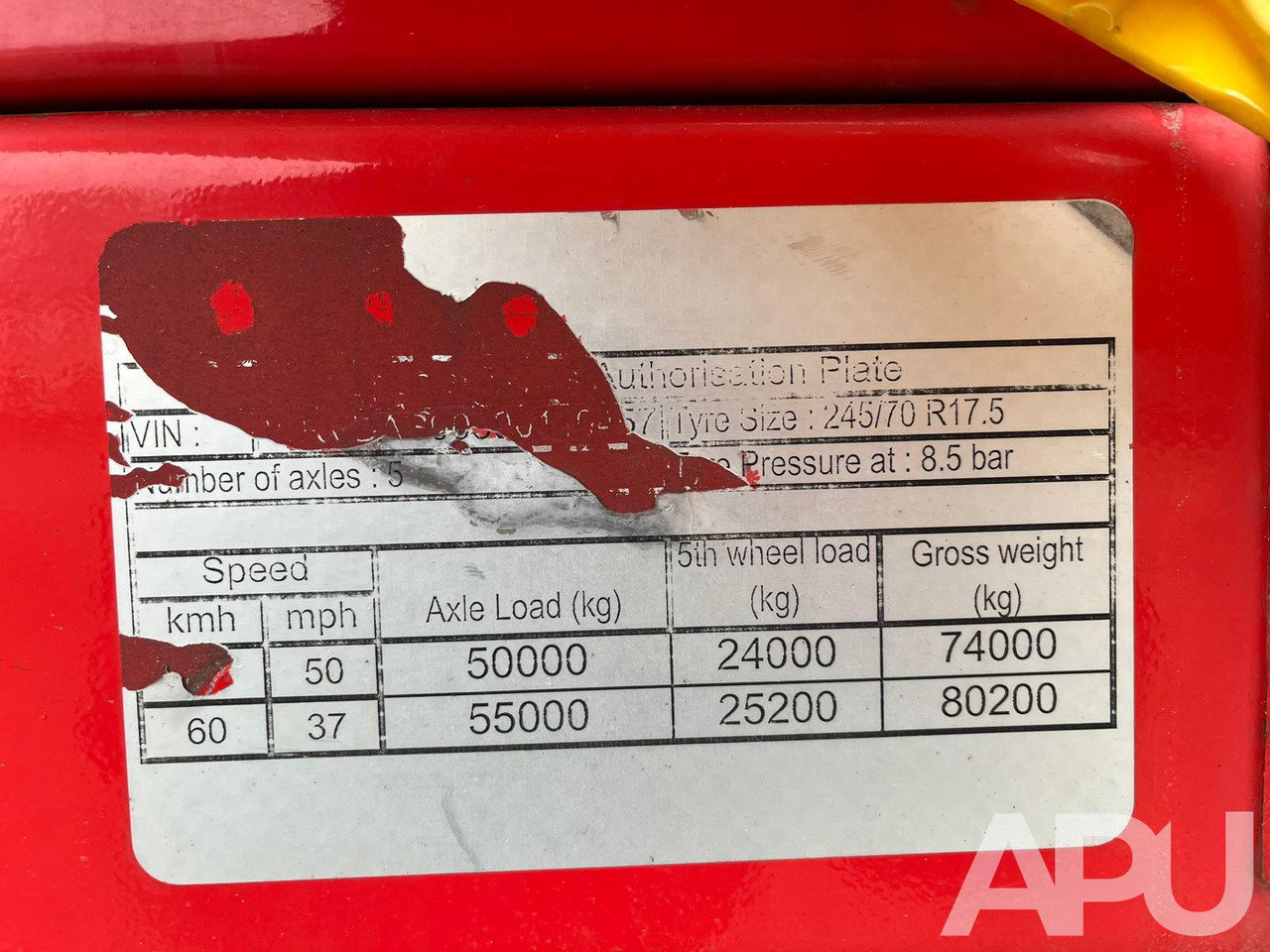 Semireboque baixa Kaessbohrer STZ-VH3: foto 35