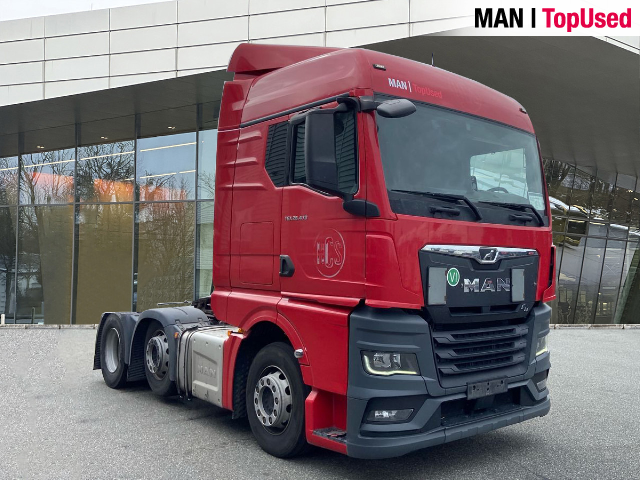 Tractor MAN TGX 26.470 6x2/2 BL SA "Retarder / 700 l Tank": foto 8