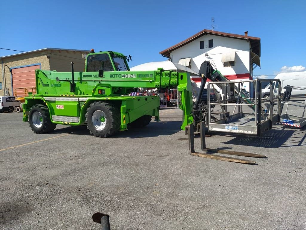 Merlo Roto 40.21 EV S - Empilhador telescópico: foto 1 Merlo Roto 40.21 EV S - Empilhador telescópico: foto 1