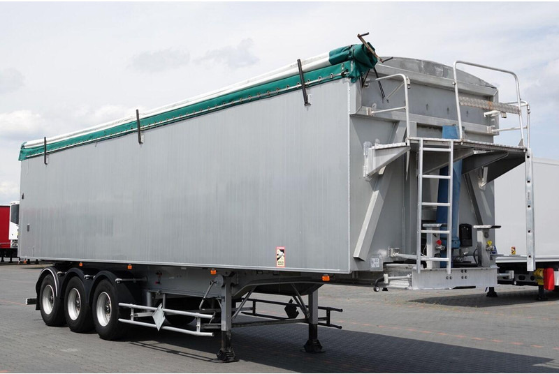 Benalu WYWROTKA 57 m3 / OŚ PODNOSZONA / SPROWADZONA / MAŁO UŻYWANA / S - Semireboque basculante: foto 1 Benalu WYWROTKA 57 m3 / OŚ PODNOSZONA / SPROWADZONA / MAŁO UŻYWANA / S - Semireboque basculante: foto 1