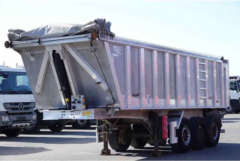 Benalu WYWROTKA ALUMINIOWA 28 M3 / OŚ PODNOSZONA / WAGA 5100 KG - Semireboque basculante: foto 2 Benalu WYWROTKA ALUMINIOWA 28 M3 / OŚ PODNOSZONA / WAGA 5100 KG - Semireboque basculante: foto 2