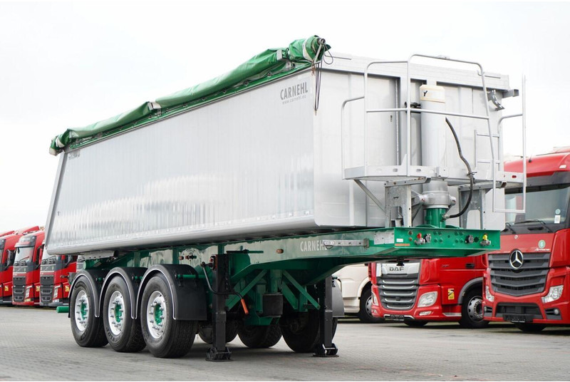 Carnehl WYWROTKA 24 M3 / 5 200 KG !! / MAŁO UŻYWANA / OŚ PODNOSZONA / AL - Semireboque basculante: foto 1 Carnehl WYWROTKA 24 M3 / 5 200 KG !! / MAŁO UŻYWANA / OŚ PODNOSZONA / AL - Semireboque basculante: foto 1