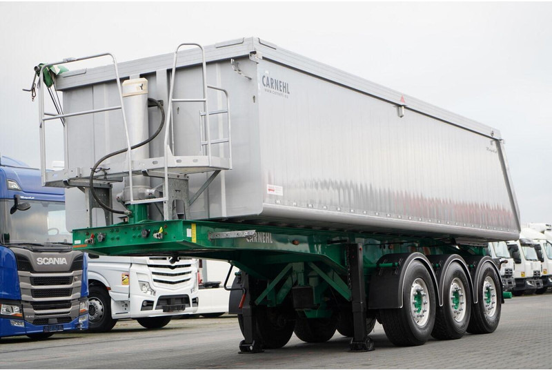 Carnehl WYWROTKA 24 M3 / 5 200 KG !! / MAŁO UŻYWANA / OŚ PODNOSZONA / AL - Semireboque basculante: foto 4 Carnehl WYWROTKA 24 M3 / 5 200 KG !! / MAŁO UŻYWANA / OŚ PODNOSZONA / AL - Semireboque basculante: foto 4