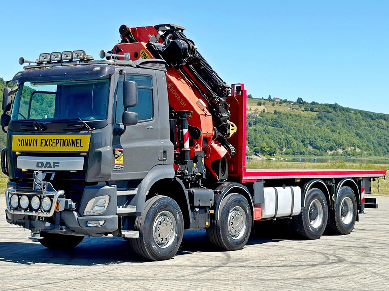 DAF CF 410 * PK 53002 - SH E/JIB PJ 125 E + FUNK*8x4 - Camião de caixa aberta/ Plataforma, Caminhão grua: foto 4 DAF CF 410 * PK 53002 - SH E/JIB PJ 125 E + FUNK*8x4 - Camião de caixa aberta/ Plataforma, Caminhão grua: foto 4