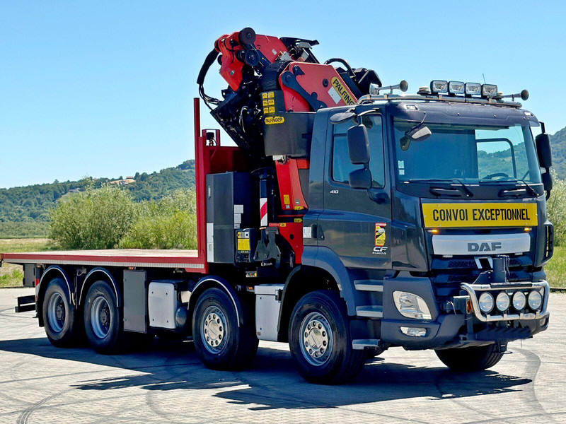 DAF CF 410 * PK 53002 - SH E/JIB PJ 125 E + FUNK*8x4 - Camião de caixa aberta/ Plataforma, Caminhão grua: foto 3 DAF CF 410 * PK 53002 - SH E/JIB PJ 125 E + FUNK*8x4 - Camião de caixa aberta/ Plataforma, Caminhão grua: foto 3