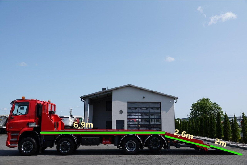 DAF CF 460 / 8x2/  LAWETA / PLATFORMA / NAJAZDY HYDRAULICZNE / WYCIĄ - Caminhão reboque: foto 5 DAF CF 460 / 8x2/  LAWETA / PLATFORMA / NAJAZDY HYDRAULICZNE / WYCIĄ - Caminhão reboque: foto 5