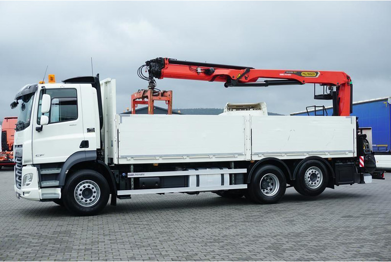 DAF CF / 480 / 6 X 2 / SKRZYNIOWY + HDS / PALFINGER PK 22 001L / OŚ - Camião de caixa aberta/ Plataforma, Caminhão grua: foto 5 DAF CF / 480 / 6 X 2 / SKRZYNIOWY + HDS / PALFINGER PK 22 001L / OŚ - Camião de caixa aberta/ Plataforma, Caminhão grua: foto 5