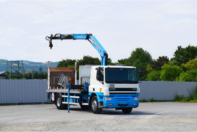 DAF CF 75.310 - Camião de caixa aberta/ Plataforma, Caminhão grua: foto 2 DAF CF 75.310 - Camião de caixa aberta/ Plataforma, Caminhão grua: foto 2