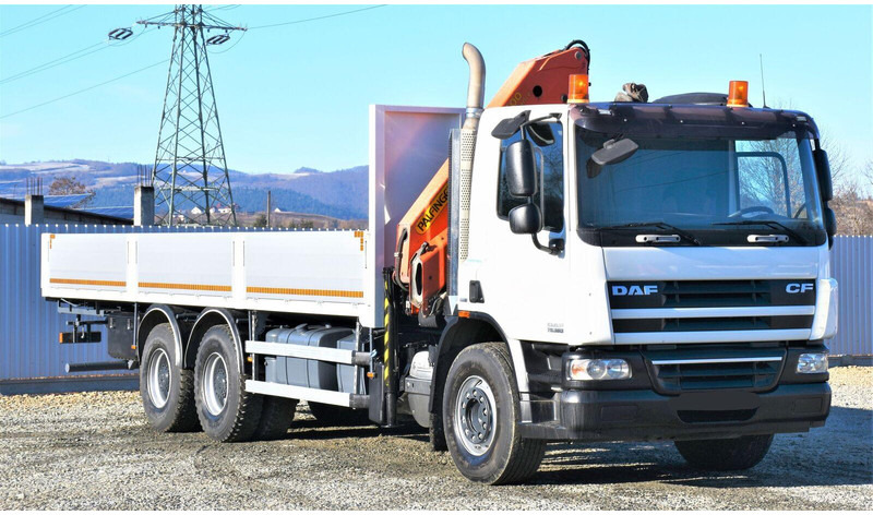DAF CF 75.360 - Camião de caixa aberta/ Plataforma, Caminhão grua: foto 3 DAF CF 75.360 - Camião de caixa aberta/ Plataforma, Caminhão grua: foto 3