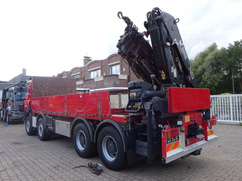 DAF CF 85.410 - Flatbed + crane - Camião de caixa aberta/ Plataforma, Caminhão grua: foto 4 DAF CF 85.410 - Flatbed + crane - Camião de caixa aberta/ Plataforma, Caminhão grua: foto 4