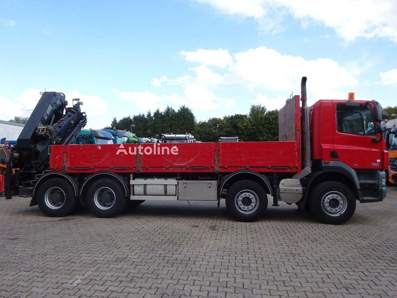 DAF CF 85.410 - Flatbed + crane - Camião de caixa aberta/ Plataforma, Caminhão grua: foto 5 DAF CF 85.410 - Flatbed + crane - Camião de caixa aberta/ Plataforma, Caminhão grua: foto 5