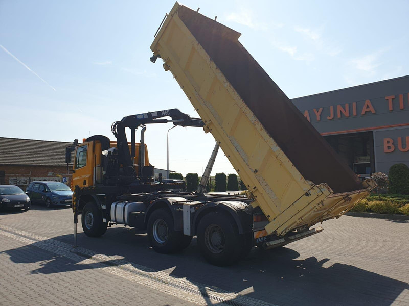 DAF CF GINAF X3335 S 6x6 DUMP TRUCK+HDS ATLAS 1460 HYDROBORD - Caminhão basculante, Caminhão grua: foto 3 DAF CF GINAF X3335 S 6x6 DUMP TRUCK+HDS ATLAS 1460 HYDROBORD - Caminhão basculante, Caminhão grua: foto 3