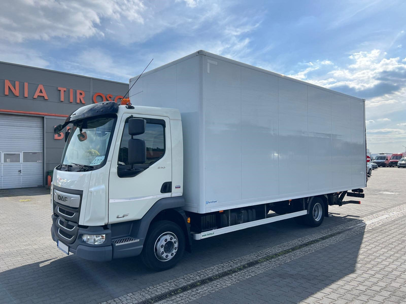DAF LF 210 12.210 CONTAINER+LIFT 1500 kg 1.HAND - Caminhão furgão: foto 1 DAF LF 210 12.210 CONTAINER+LIFT 1500 kg 1.HAND - Caminhão furgão: foto 1