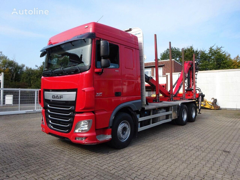 DAF XF 510 6x4 Crane EPSILON M120Z - Caminhão florestal, Caminhão grua: foto 1 DAF XF 510 6x4 Crane EPSILON M120Z - Caminhão florestal, Caminhão grua: foto 1
