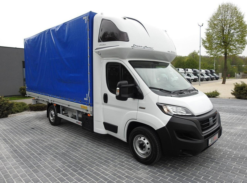 Fiat DUCATO PLANDEKA 10 PALET WEBASTO TEMPOMAT KLIMATYZACJA 180KM [ - Furgão de toldo: foto 4 Fiat DUCATO PLANDEKA 10 PALET WEBASTO TEMPOMAT KLIMATYZACJA 180KM [ - Furgão de toldo: foto 4