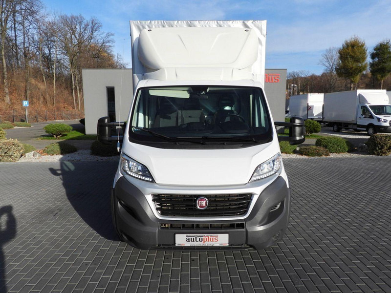 Fiat DUCATO PLANDEKA 8 PALET TEMPOMAT LEDY KLIMATYZACJA 150KM [ A024 - Furgão de toldo: foto 5 Fiat DUCATO PLANDEKA 8 PALET TEMPOMAT LEDY KLIMATYZACJA 150KM [ A024 - Furgão de toldo: foto 5