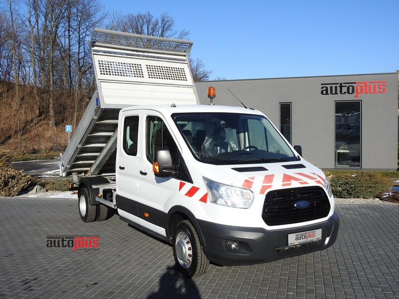 Ford TRANSIT WYWROTKA PODWÓJNA KABINA DOKA 6 MIEJSC TEMPOMAT KLIMATYZ - Furgão basculante, Carrinha cabine dupla: foto 1 Ford TRANSIT WYWROTKA PODWÓJNA KABINA DOKA 6 MIEJSC TEMPOMAT KLIMATYZ - Furgão basculante, Carrinha cabine dupla: foto 1