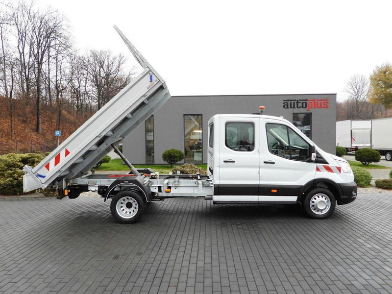 Furgão basculante, Carrinha cabine dupla Ford TRANSIT WYWROTKA PODWÓJNA KABINA DOKA 6 MIEJSC TEMPOMAT LEDY BLI: foto 7