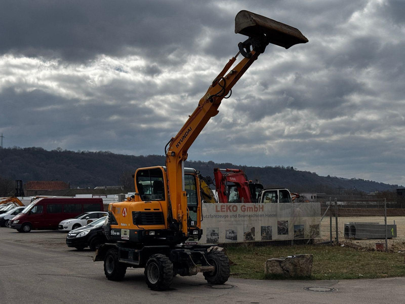 Hyundai Robex 55W-9A - Escavadeira de rodas: foto 2 Hyundai Robex 55W-9A - Escavadeira de rodas: foto 2