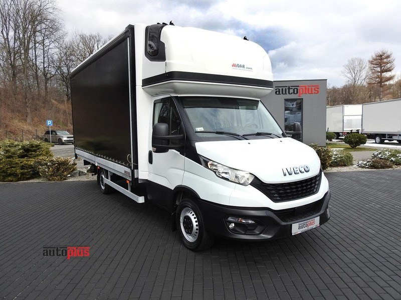 Iveco DAILY 35S18 PLANDEKA 10 PALET WEBASTO TEMPOMAT KLIMATYZACJA 18 - Furgão de toldo: foto 1 Iveco DAILY 35S18 PLANDEKA 10 PALET WEBASTO TEMPOMAT KLIMATYZACJA 18 - Furgão de toldo: foto 1