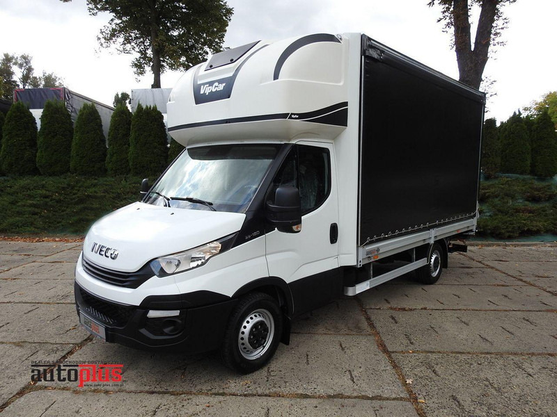 Iveco DAILY 35S18 PLANDEKA WINDA 8 PALET TEMPOMAT KLIMATYZACJA 180KM - Caminhão furgão: foto 1 Iveco DAILY 35S18 PLANDEKA WINDA 8 PALET TEMPOMAT KLIMATYZACJA 180KM - Caminhão furgão: foto 1