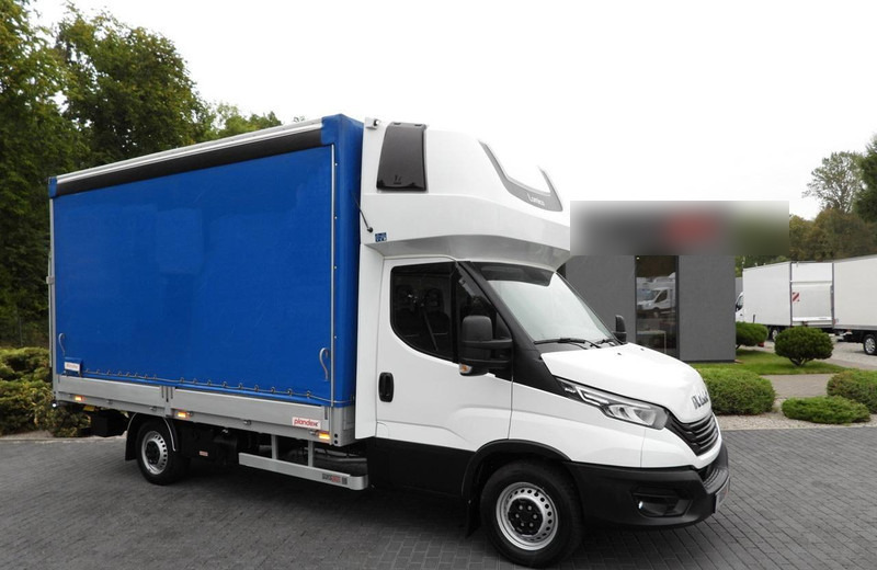 Iveco DAILY 35S18 PLANDEKA WINDA 8 PALET WEBASTO TEMPOMAT LEDY KLIMATY - Furgão de toldo: foto 1 Iveco DAILY 35S18 PLANDEKA WINDA 8 PALET WEBASTO TEMPOMAT LEDY KLIMATY - Furgão de toldo: foto 1