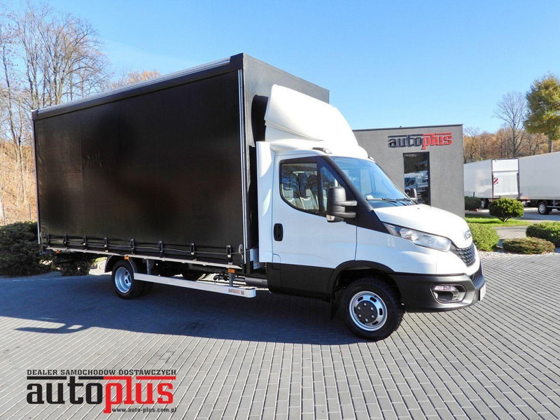 Iveco DAILY 50C17 PLANDEKA 10 PALET TEMPOMAT BLIŹNIACZE KOŁA KLIMATYZA - Furgão de toldo: foto 1 Iveco DAILY 50C17 PLANDEKA 10 PALET TEMPOMAT BLIŹNIACZE KOŁA KLIMATYZA - Furgão de toldo: foto 1