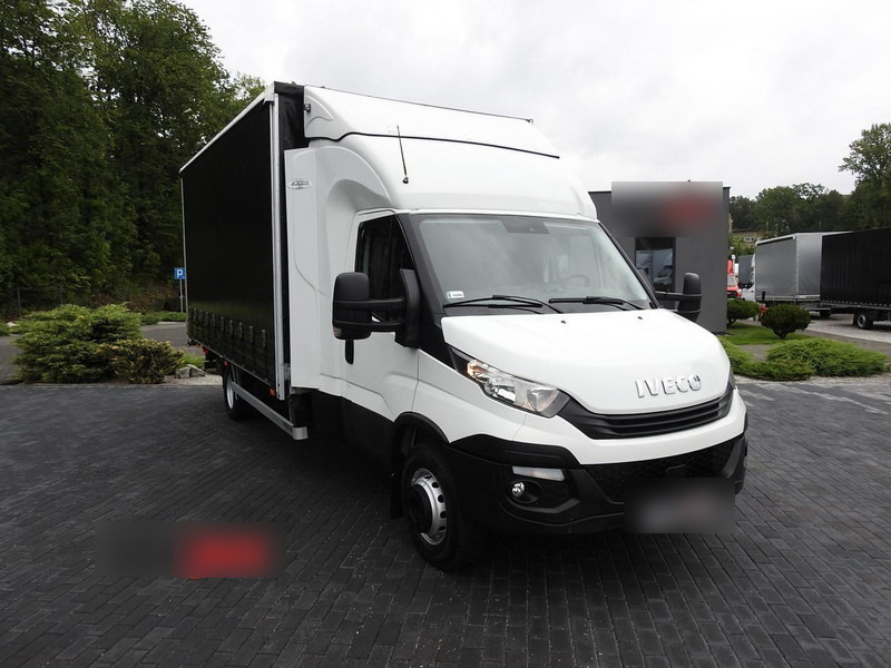 Iveco DAILY 70C18 PLANDEKA WINDA 12 PALET WEBASTO TEMPOMAT BLIŹNIACZE - Furgão de toldo: foto 1 Iveco DAILY 70C18 PLANDEKA WINDA 12 PALET WEBASTO TEMPOMAT BLIŹNIACZE - Furgão de toldo: foto 1