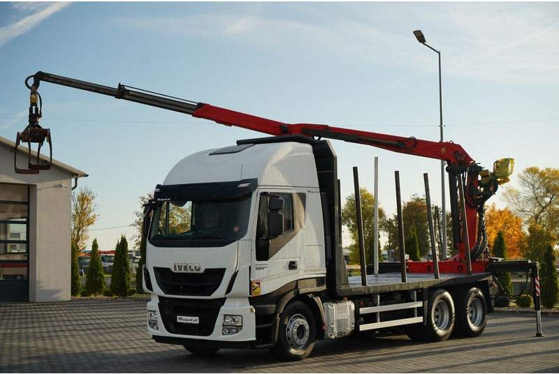 Iveco STRALIS 560 / 6X4 / DO DREWNA / DO DRZEWA / DO LASU / HDS PALFIN - Caminhão florestal, Caminhão grua: foto 2 Iveco STRALIS 560 / 6X4 / DO DREWNA / DO DRZEWA / DO LASU / HDS PALFIN - Caminhão florestal, Caminhão grua: foto 2
