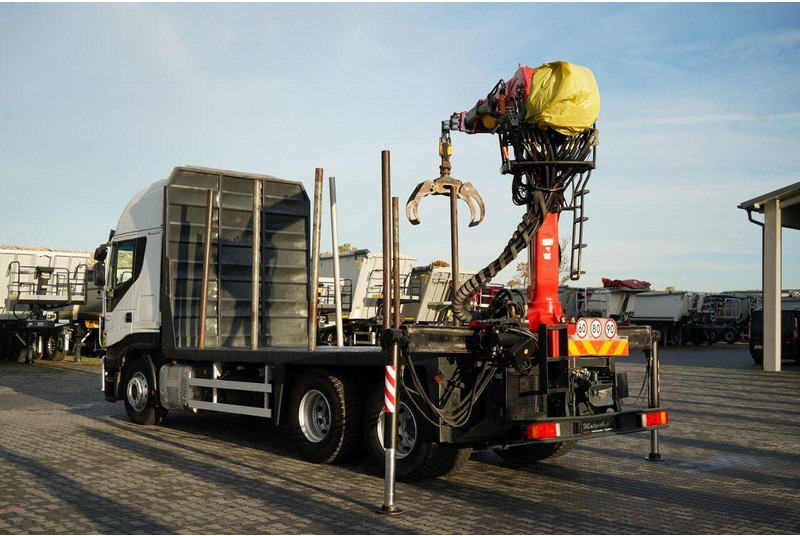 Iveco STRALIS 560 / 6X4 / DO DREWNA / DO DRZEWA / DO LASU / HDS PALFIN - Caminhão florestal, Caminhão grua: foto 4 Iveco STRALIS 560 / 6X4 / DO DREWNA / DO DRZEWA / DO LASU / HDS PALFIN - Caminhão florestal, Caminhão grua: foto 4