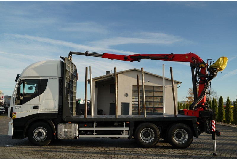 Iveco STRALIS 560 / 6X4 / DO DREWNA / DO DRZEWA / DO LASU / HDS PALFIN - Caminhão florestal, Caminhão grua: foto 3 Iveco STRALIS 560 / 6X4 / DO DREWNA / DO DRZEWA / DO LASU / HDS PALFIN - Caminhão florestal, Caminhão grua: foto 3
