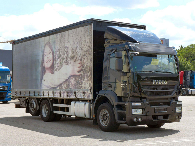Iveco Stralis 400 TÜV*Euro6*AHK*Lenk/Lift*Klima*Edscha - Caminhão furgão: foto 1 Iveco Stralis 400 TÜV*Euro6*AHK*Lenk/Lift*Klima*Edscha - Caminhão furgão: foto 1
