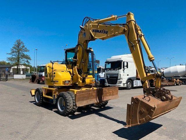 Komatsu PW 118 MR-8 - Escavadeira de rodas: foto 2 Komatsu PW 118 MR-8 - Escavadeira de rodas: foto 2